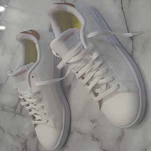 Size 10 White/Off White Adidas